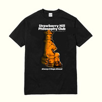 Strawberry Hill Philosophy Club Tee 3 Steps Black image