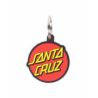 Santa Cruz Key Ring Classic Dot Red image