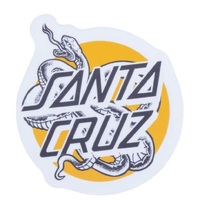Santa Cruz Sticker Snake Dot Yellow image