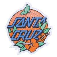 Santa Cruz Sticker Take A Flight Orange 3inch image
