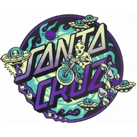 Santa Cruz Sticker Winkowski Dope Planet 2 Dot Decal 5 Inch image