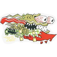 Santa Cruz Sticker Meek Scratched Slasher Decal 4.5 Inch image