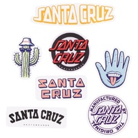 Santa Cruz Logo Sticker Pack image