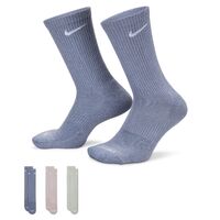 Nike Socks Crew 3pk Everyday Plus Green/Pink/Blue Pastel US 8-12 image