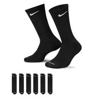 Nike SB Socks Crew 6pk Everyday Plus Black US 8-12 image