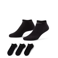 Nike Socks Everyday Cush No Show 3pk Black/White US 8-12 image
