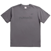 New Balance NB Numeric Tee Text Logo Faded Black image