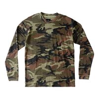 DC Tee L/S Waffle Knit Woodland Camo image