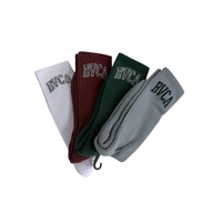 RVCA Socks Crew Seasonal 4pk Grey/Green/Red/White image