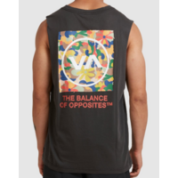 RVCA Muscle VA All Time Washed Black image
