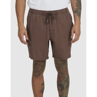 RVCA Shorts Elastic Escape Coffee image