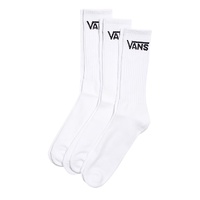 Vans Youth Socks Classic Crew 3pk White US 13.5K - US 3 image