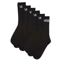 Vans Youth Socks Classic Crew 6pk Black US 3.5 - 6 image