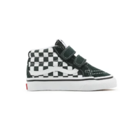 Vans Youth Sk8-Mid Reissue Velcro Scarab/White Checkerboard image