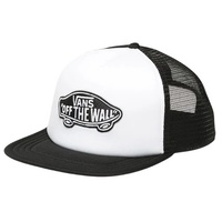 Vans Hat Classic Patch Curved Bill Trucker Black/White image