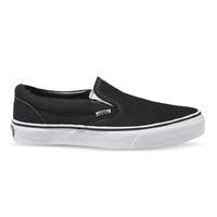 Vans Youth Classic Slip-On Black/White image