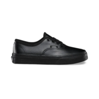 Vans Youth Authentic Leather Black/Black image