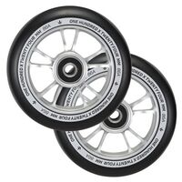 Envy Wheels 100mm 2pk Silver/Black image
