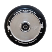 Envy Scooter Wheel Hollowcore Black/Polished Silver 110mm (Single) image