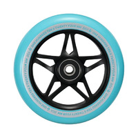 Envy S3 Black/Teal 110mm Scooter Wheel image