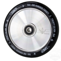 Envy Scooter Wheel Hollowcore Black/Polished Silver 120mm (Single) image