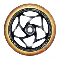 Envy Scooter Wheel 30mm Width Black/Gold 120mm (Single) image