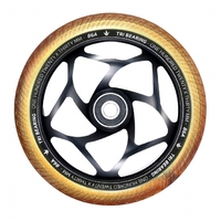 Envy Scooter Wheel 30mm Width Black/Gold 120mm (Single) image