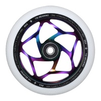 Envy Scooter Wheel 120mm x 30mm Width Oil Slick/White (Single) image