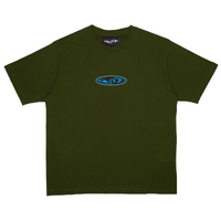 WKND Tee Fishbone Chenille Patch Dark Green image