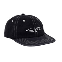 WKND Hat Fishbone 6 Panel Black Denim image