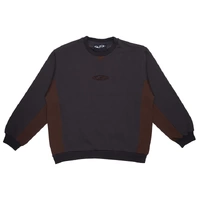 WKND Jumper Fishbone Emblem Two Tone Crew Washed Black image
