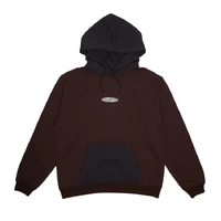 WKND Jumper Fishbone Emblem Two Tone Hood Brown/Black image