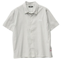 XLARGE Shirt Oxford Script Black/White Stripe image