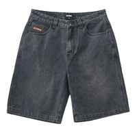 XLARGE Shorts Bull Denim 91 Alien Beam Faded Black image