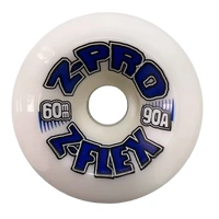 Z-Flex Wheels Z Pro 60mm 90a White/ Blue image