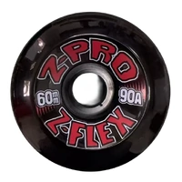 Z-Flex Wheels Z Pro 60mm 90a Black/Red image