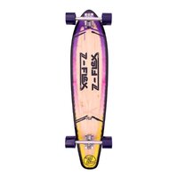 Z-Flex Complete Longboard Roundtail Pop Purple Fade 39.5 Inch image