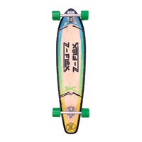Z-Flex Complete Longboard Roundtail Pop Blue Fade 39.5 Inch image