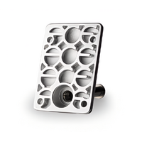 Ace Baseplate AF1 Inverted Hollowed Raw/Polished (incl. bushings/washers) image