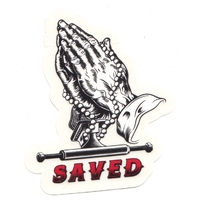 Ace Sticker 3 inch Saved Hands image