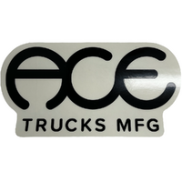 Ace Sticker 6 inch ACE Rings Trucks MFG (Single) image