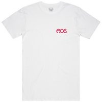 Ace Tee Left Chest Rings White image