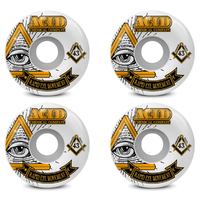 Acid Wheels REM 55mm (99a) Pyramid White image