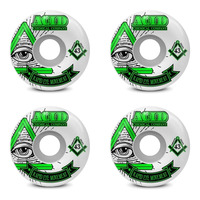 Acid Wheels REM 56mm (99a) Pyramid White image