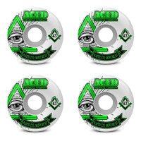 Acid Wheels REM 56mm (99a) Pyramid White image