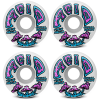 Acid Wheels Type A 53mm (99a) Shrooms White image