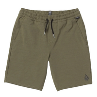 Volcom Youth Shorts Understoned Elastic Hybrid Bison image