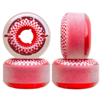 Cadillac Wheels Clout Cruisers 57mm 80a Smoke/Red image