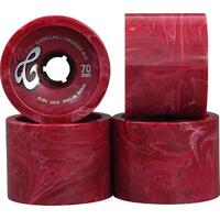 Cadillac Wheels Cruisers Maroon Marble 70mm 80a image