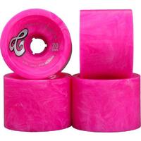 Cadillac Wheels Cruisers Pink Marble 70mm 80a image